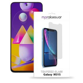 Samsung Galaxy M30 M30 S Temperli Ekran Koruyucu Uyumlu Kırılmaz Cam
