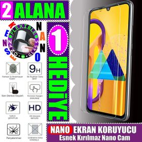 Samsung Galaxy M30s Nano Ekran Koruyucu Uyumlu Kırılmaz Cam