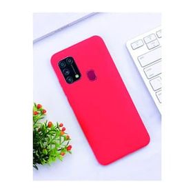 Samsung Galaxy M31 Kırmızı Uyumlu Silikon Kılıf