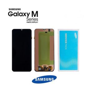 Samsung Galaxy M40 M405 Siyah Servis Çıtasız Dokunmatik Lcd Ekran