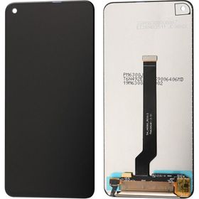 Samsung Galaxy M40 M405 Siyah Servis Çıtasız Dokunmatik Lcd Ekran