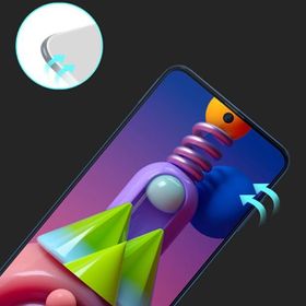 Samsung Galaxy M51 Ekran Koruyucu Uyumlu Kırılmaz Cam