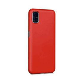 Samsung Galaxy M51 Kırmızı Uyumlu Silikon Kılıf