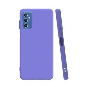 Samsung Galaxy M52 5G Lila Uyumlu Silikon Kılıf