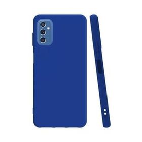 Samsung Galaxy M52 5G Mavi Uyumlu Silikon Kılıf