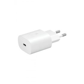 Samsung Galaxy M53 Type-C 25w Beyaz Fast Şarj Adaptörü