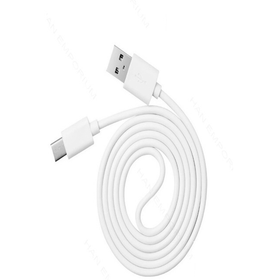 Samsung Galaxy Note 10 Lite Type-C Beyaz 1 mt Şarj Kablosu