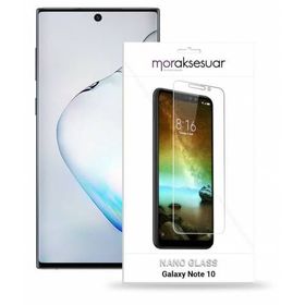 Samsung Galaxy Note 10 Nano Ekran Koruyucu Uyumlu Kırılmaz Cam