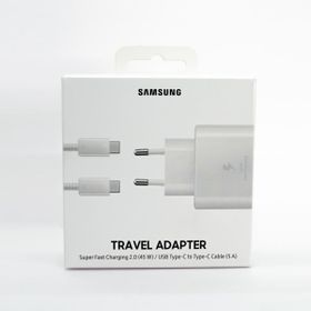 Samsung Galaxy Note 10 Plus Fast Charging 45w Type-C Beyaz Şarj Aleti