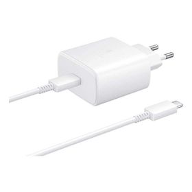 Samsung Galaxy Note 10 Plus Fast Charging 45w Type-C Beyaz Şarj Aleti