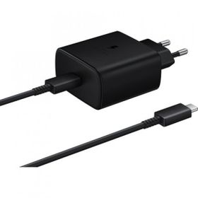 Samsung Galaxy Note 10 Plus Fast Charging 45w Type-C Siyah Şarj Aleti