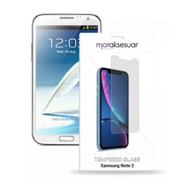 Samsung Galaxy Note 2 Temperli Ekran Koruyucu Uyumlu Kırılmaz Cam