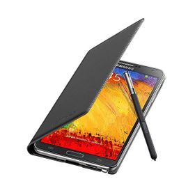 Samsung Galaxy Note 3 EF-WN900B Siyah Flip Cover Kılıf