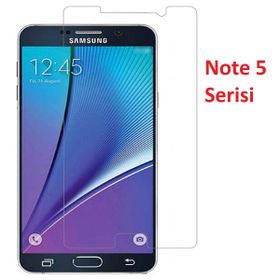 Samsung Galaxy Note 5 Temperli Ekran Koruyucu Uyumlu Kırılmaz Cam