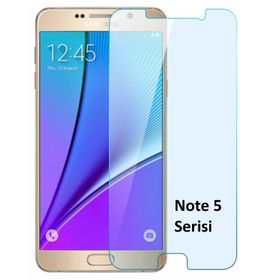Samsung Galaxy Note 5 Temperli Ekran Koruyucu Uyumlu Kırılmaz Cam