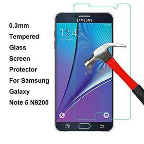 Samsung Galaxy Note 5 Temperli Ekran Koruyucu Uyumlu Kırılmaz Cam