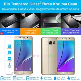 Samsung Galaxy Note 5 Temperli Kırılmaz Cam Ekran Koruyucu