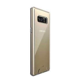 Samsung Galaxy Note 8 Gard Nitro Şeffaf Sert Uyumlu Silikon Kılıf