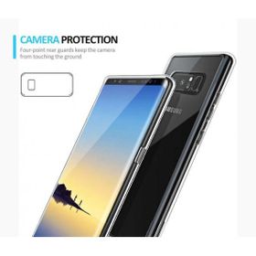 Samsung Galaxy Note 8 İnce Şeffaf Hayalet Uyumlu Silikon Kılıf