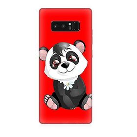 Samsung Galaxy Note 8 Sevimli Panda Desenli Silikon Kılıf