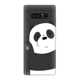 Samsung Galaxy Note 8 Sevimli Panda Desenli Silikon Kılıf