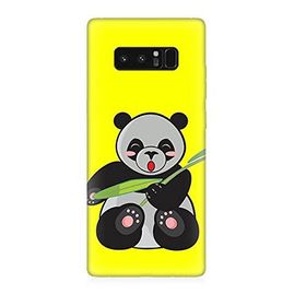 Samsung Galaxy Note 8 Sevimli Panda Desenli Silikon Kılıf