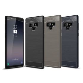 Samsung Galaxy Note 9 Karbon Fiber Room Kapak Uyumlu Silikon Kılıf