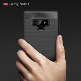 Samsung Galaxy Note 9 Karbon Fiber Room Kapak Uyumlu Silikon Kılıf