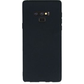 Samsung Galaxy Note 9 Mat Siyah Silikon Kılıf