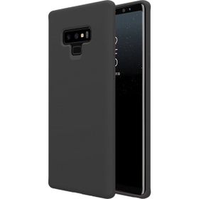 Samsung Galaxy Note 9 Mat Siyah Silikon Kılıf