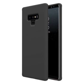 Samsung Galaxy Note 9 Mat Siyah Silikon Kılıf