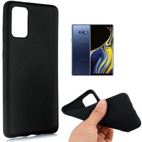 Samsung Galaxy Note 9 Mat Siyah Silikon Kılıf