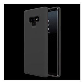 Samsung Galaxy Note 9 Mat Siyah Silikon Kılıf