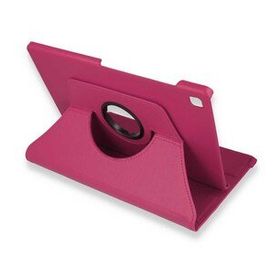 Samsung Galaxy P610 Tab S6 Lite 10.4 Pembe 360 Tablet Deri Kılıf