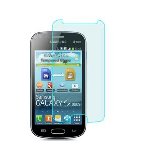 Samsung Galaxy S Duos S7562 Temperli Ekran Koruyucu Uyumlu Kırılmaz Cam