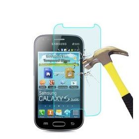 Samsung Galaxy S Duos S7562 Temperli Ekran Koruyucu Uyumlu Kırılmaz Cam