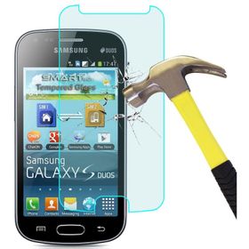 Samsung Galaxy S Duos S7562 Temperli Ekran Koruyucu Uyumlu Kırılmaz Cam
