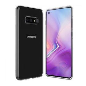 Samsung Galaxy S10 E Ultra İnce Şeffaf Uyumlu Silikon Kılıf