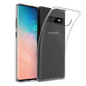 Samsung Galaxy S10 İnce Şeffaf Esnek Uyumlu Silikon Kılıf