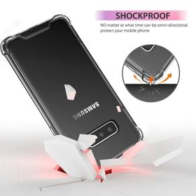 Samsung Galaxy S10 Kenar Şeffaf Antişok Uyumlu Silikon Kılıf