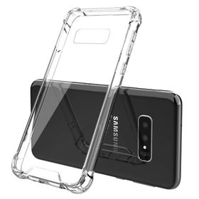 Samsung Galaxy S10 Kenar Şeffaf Antişok Uyumlu Silikon Kılıf