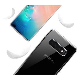 Samsung Galaxy S10 Plus İnce Şeffaf Esnek Uyumlu Silikon Kılıf