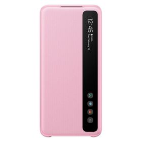 Samsung Galaxy S20 Clear Pembe View Kılıf