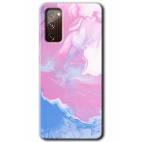 Samsung Galaxy S20 FE Hd Desen Baskılı Liquid Lekeler Art Arka Kapak Kılıf