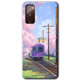 Samsung Galaxy S20 FE Hd Desen Baskılı Rails Paint Arka Kapak Kılıf