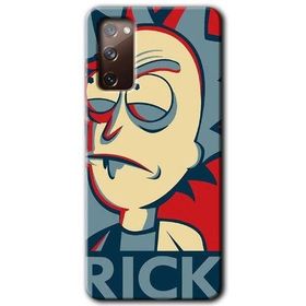 Samsung Galaxy S20 FE Hd Desen Baskılı Rick News Arka Kapak Kılıf