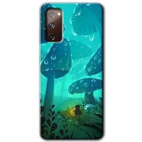 Samsung Galaxy S20 FE Hd Desen Baskılı Silhoutte Dropss Arka Kapak Kılıf