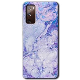 Samsung Galaxy S20 FE Hd Desen Baskılı Spots Lilac Arka Kapak Kılıf
