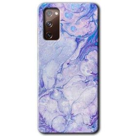 Samsung Galaxy S20 FE Hd Desen Baskılı Spots Lilac Arka Kapak Kılıf