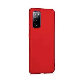 Samsung Galaxy S20 FE Kırmızı Uyumlu Silikon Kılıf